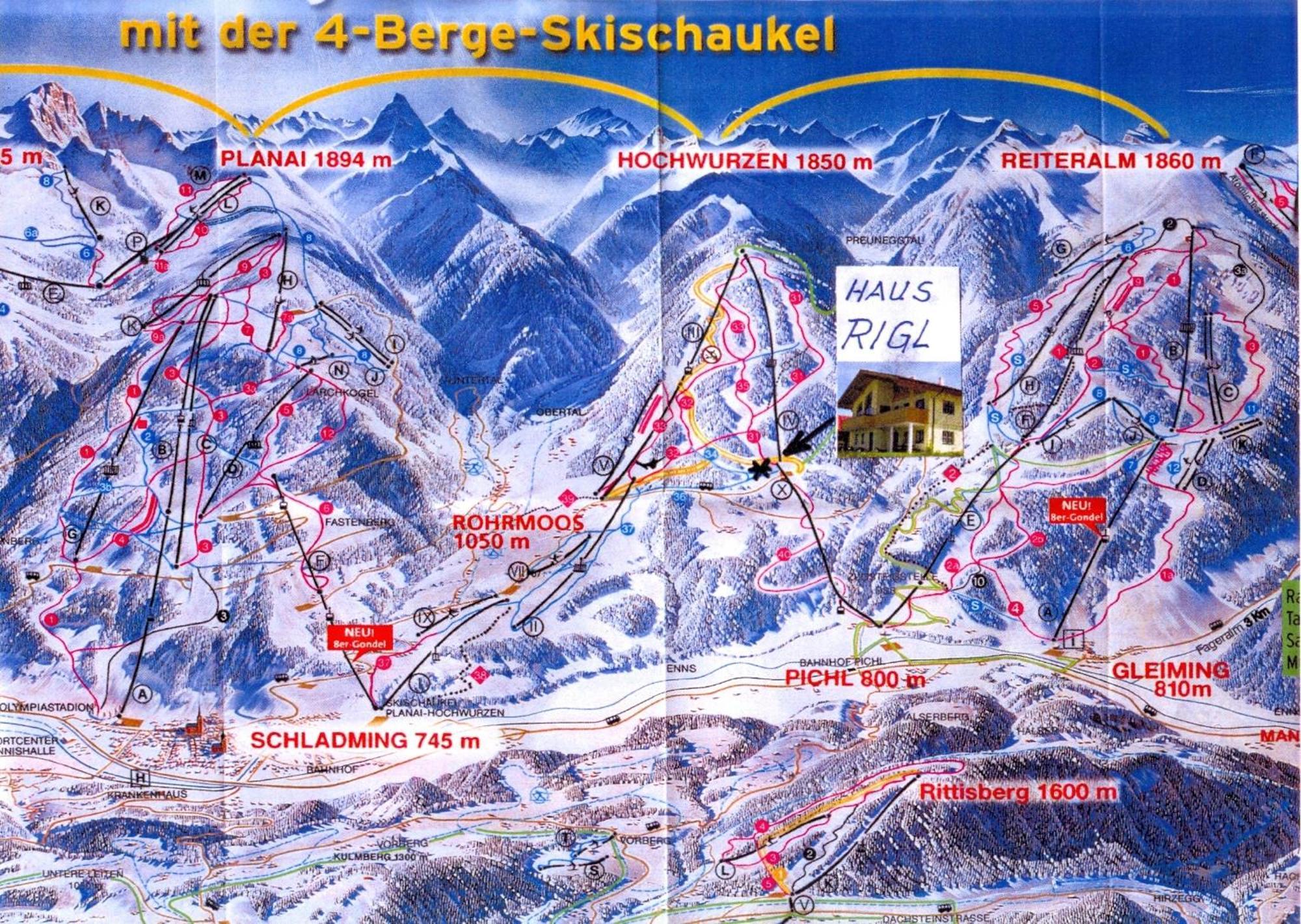 Haus Rigl Apartment Schladming Ngoại thất bức ảnh